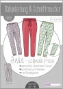Papierschnittmuster - Anike schmale Hose - Damen - Kibadoo
